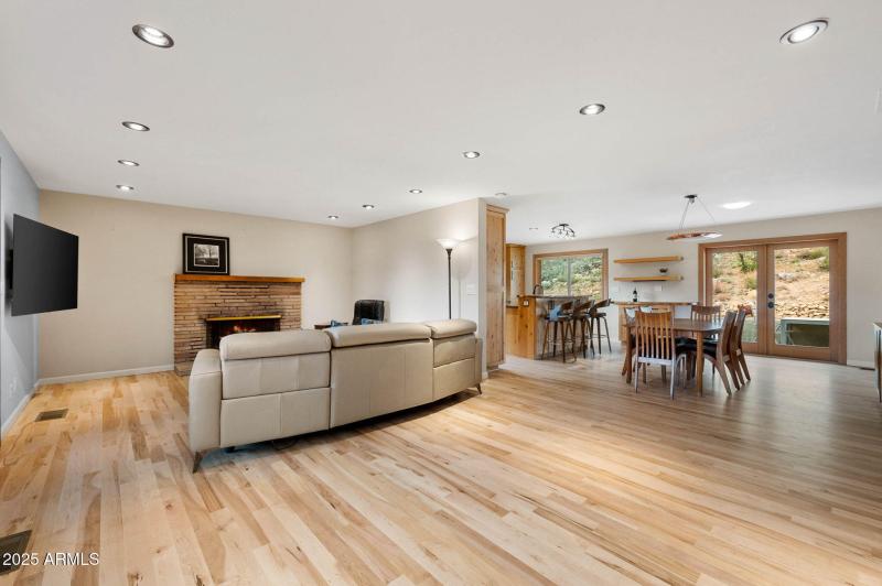 Living Room to Dining Room