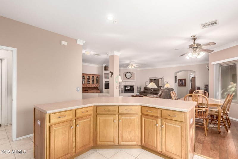 Kitchen Island with cabinets