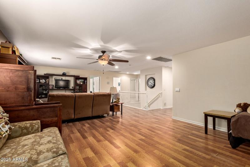 Upstairs family room