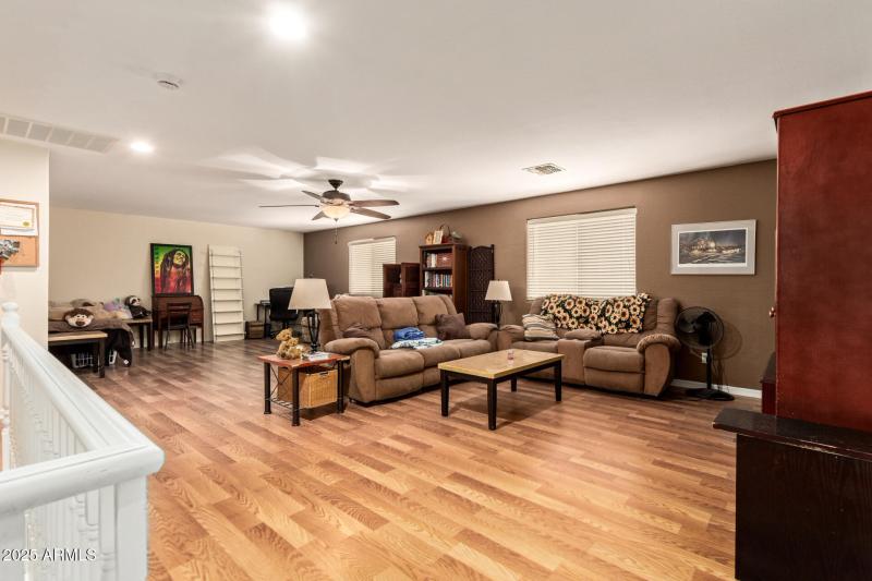 Upstairs family room