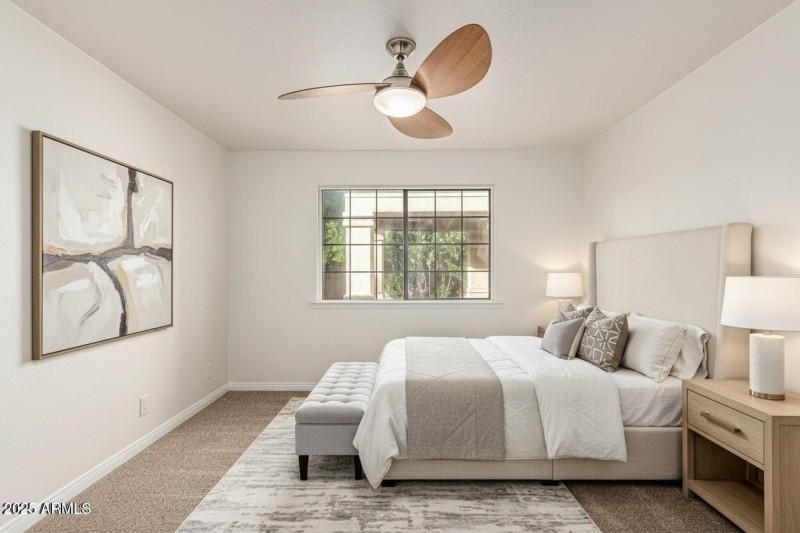 bedroom 4 - Virtually staged