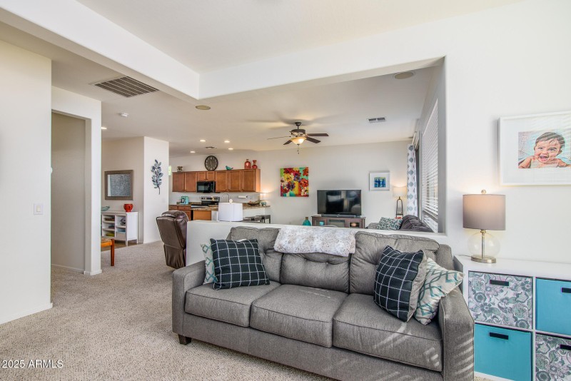 Flex room off living area