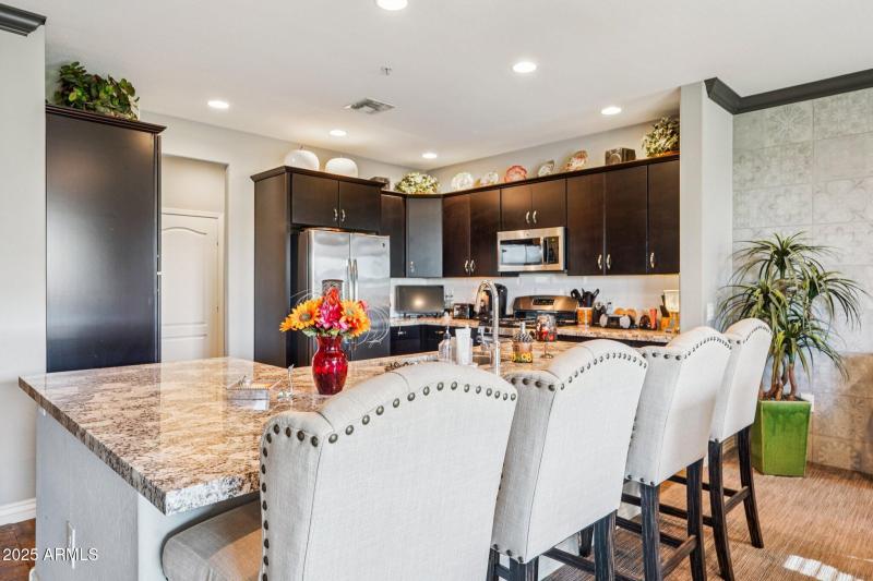 Large Island with Granite