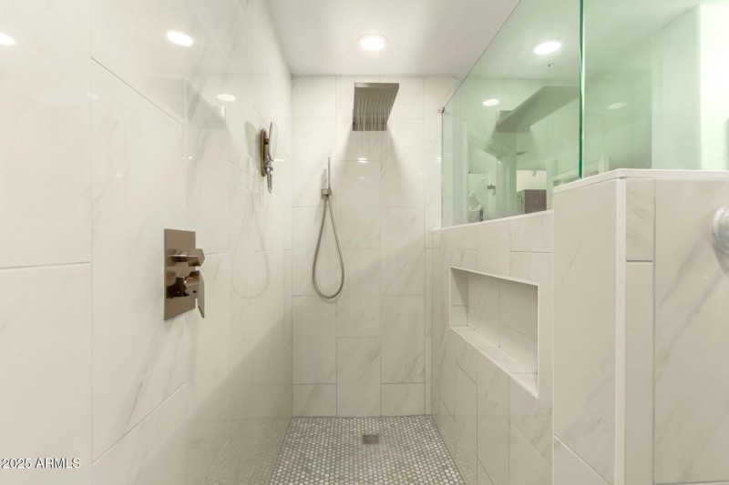 Custom master shower