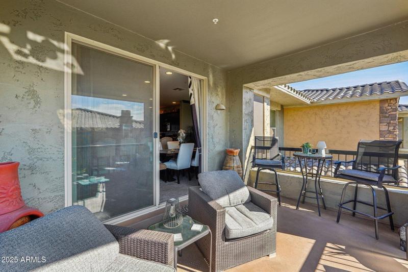 Large Covered Balcony