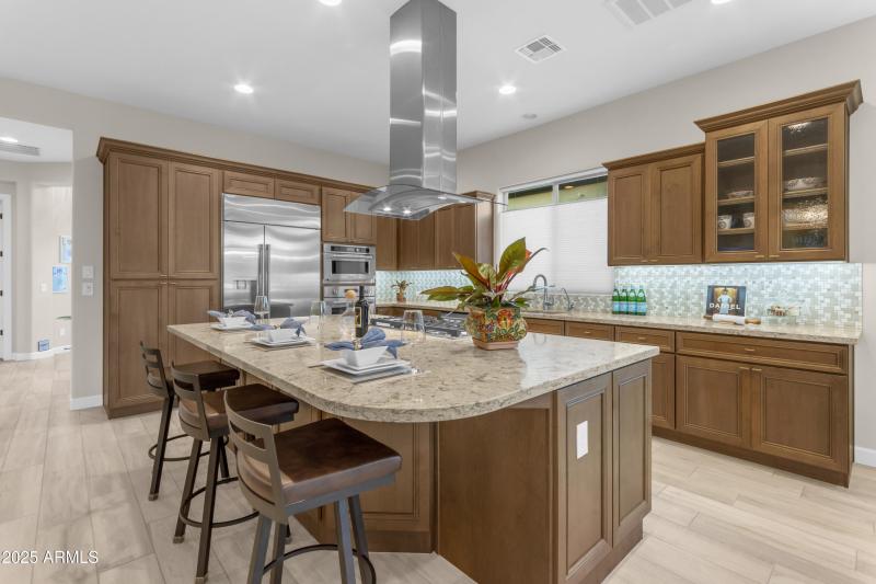 Smokey Alderwood Cabinets