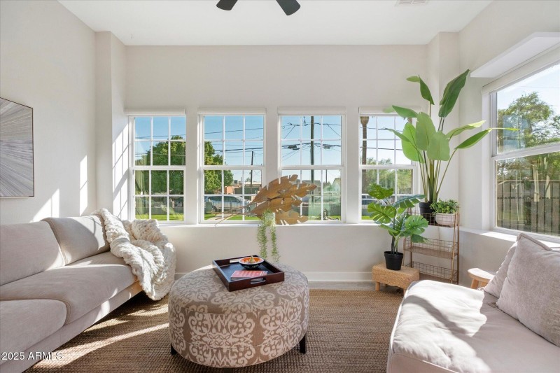 Sunroom off of Guest Bedroom