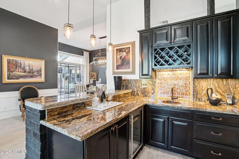 Granite Wet Bar