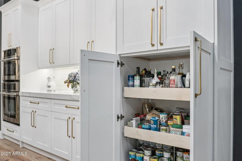 Custom Pull-Out Shelves