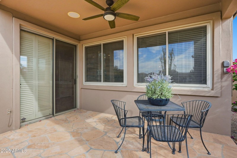 Covered Patio-automatic shade