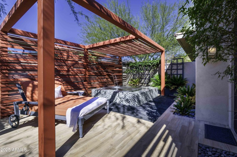 Private Heated Spa off Primary Bed-Bath