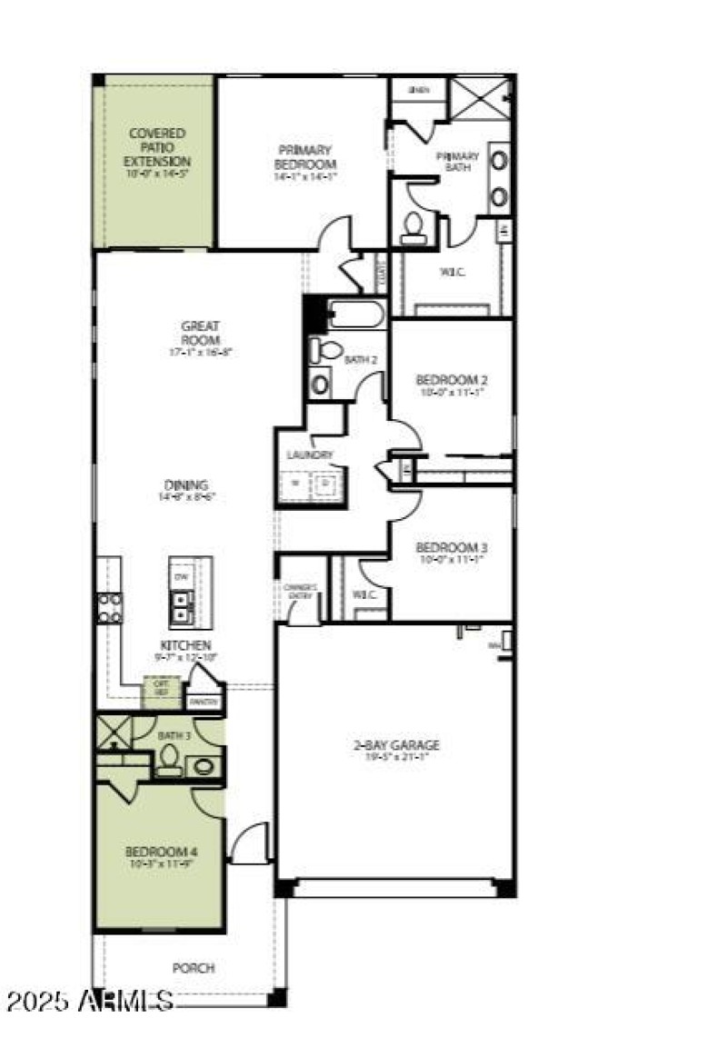 Lot 77 Icon Floorplan