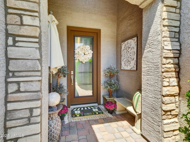 Etched Glass Front Door