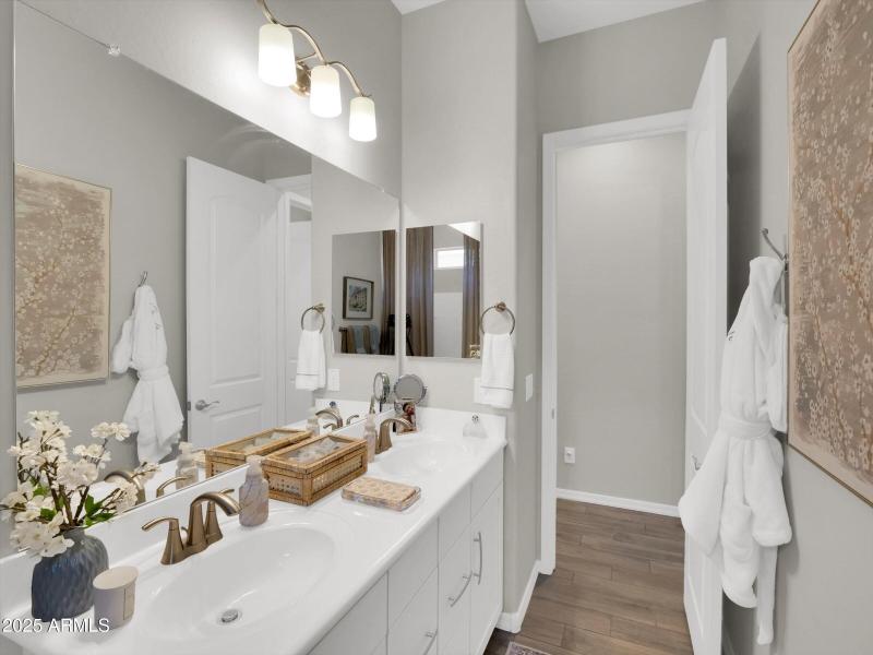 Brush Nickel Cabinet hardware & upgraded