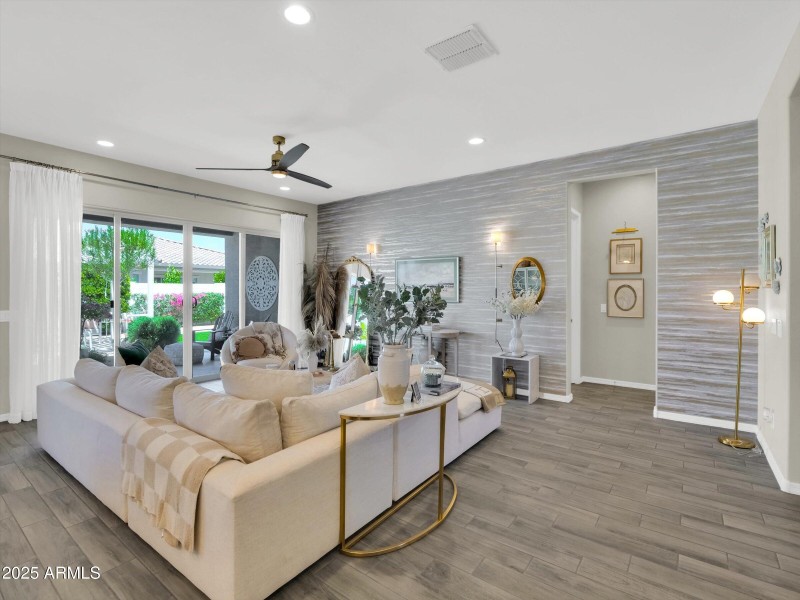 Another Designer Wallpaper at Great Room