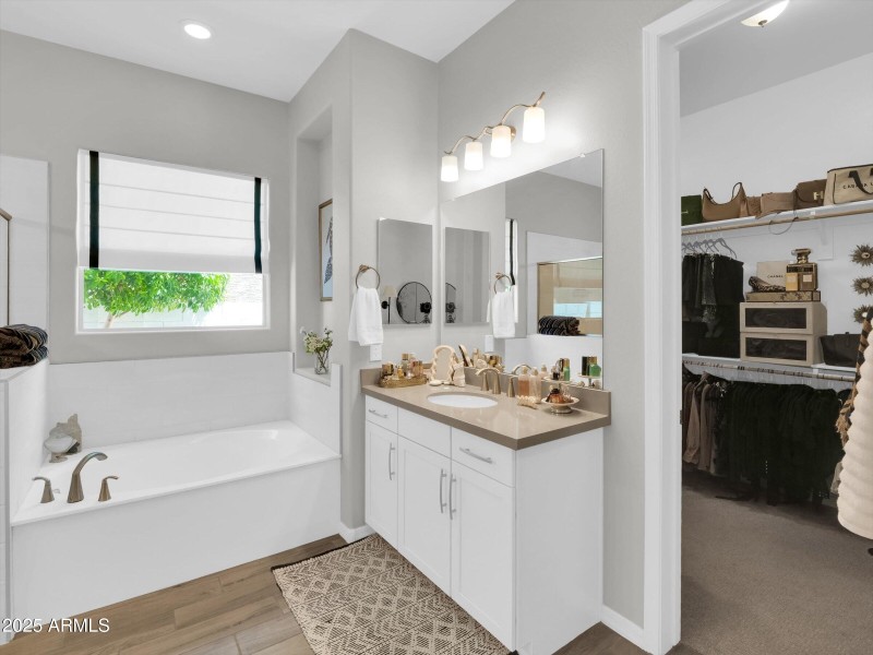 Quartz Bath Vanities at Owners Bath alon