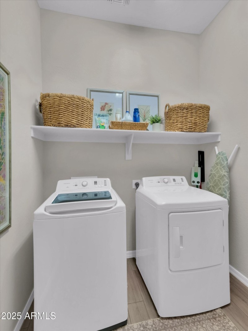 Full Sized Washer & Dryer Included