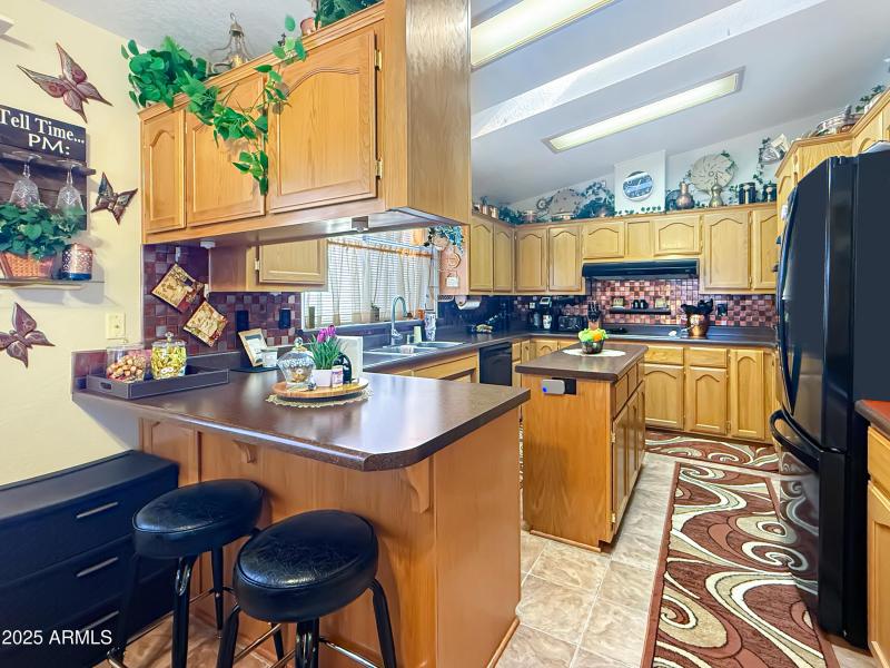 Peninsula Off Kitchen