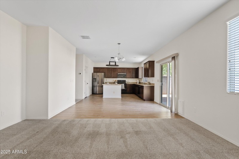 Kitchen/Living Room/Dining Area