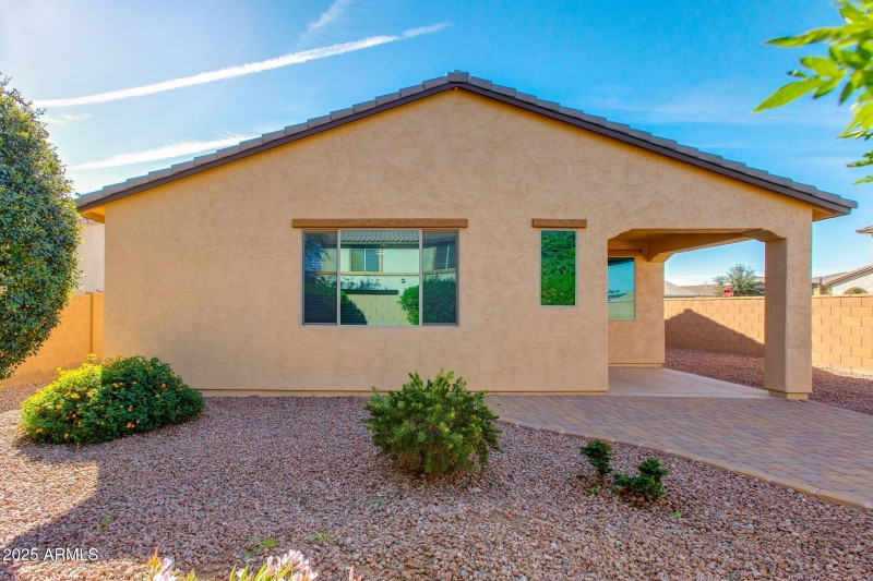 Backyard Exterior/Covered Patio