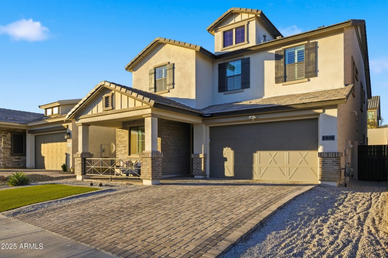 Elevation Paver Driveway