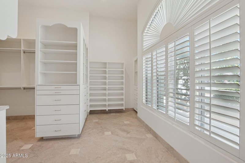 large primary closet