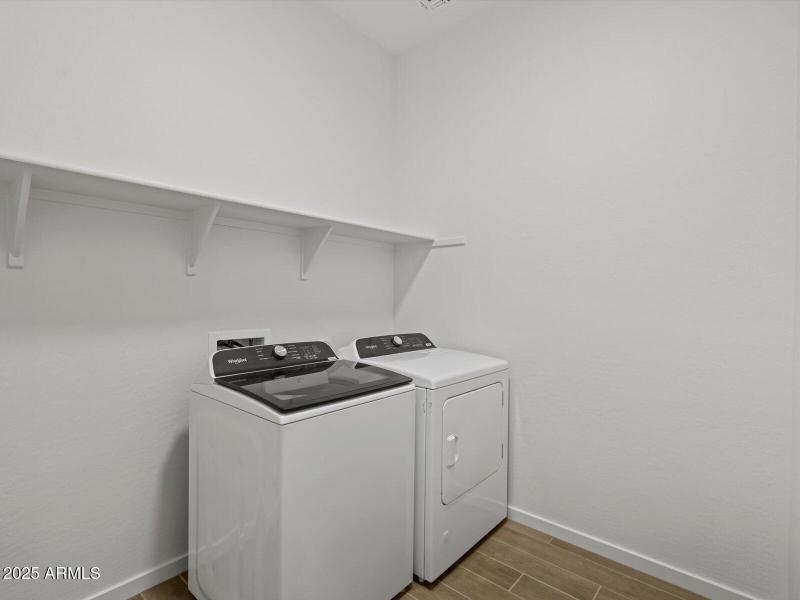 Included Washer & Dryer