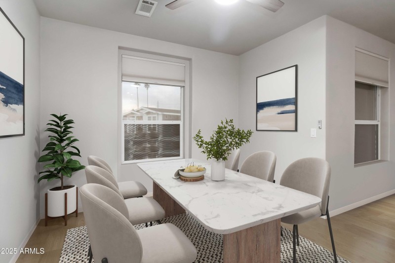 dining room (virtually staged)