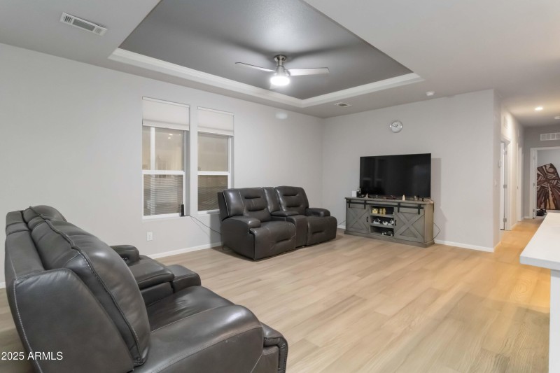 family room - open concept