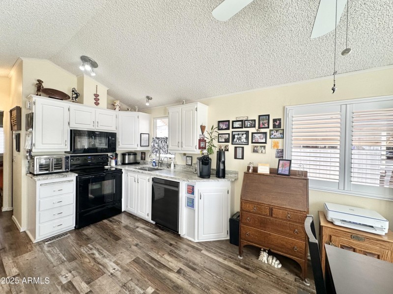 Custom painted cabinets