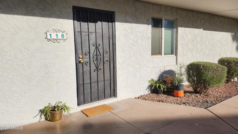 Unit 116 Front Door