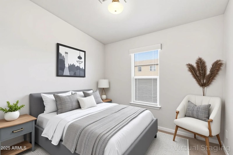 Virtually Staged Bedroom 3