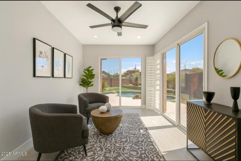 AI conceptual rendering/flex room