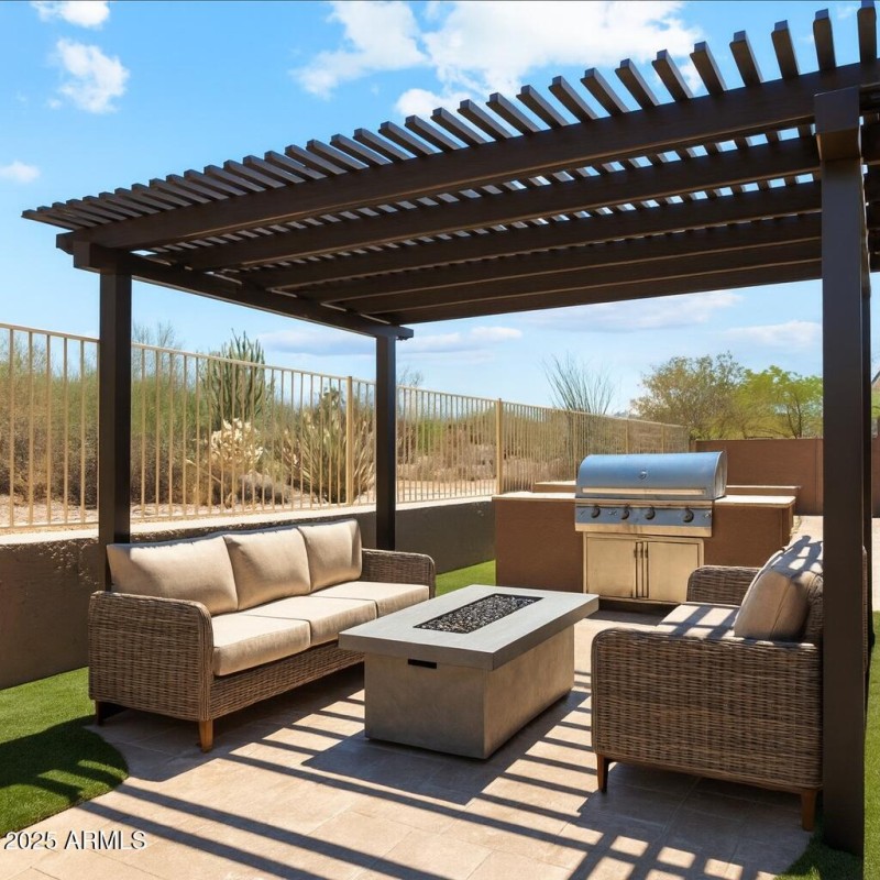 AI conceptual rendering/pergola