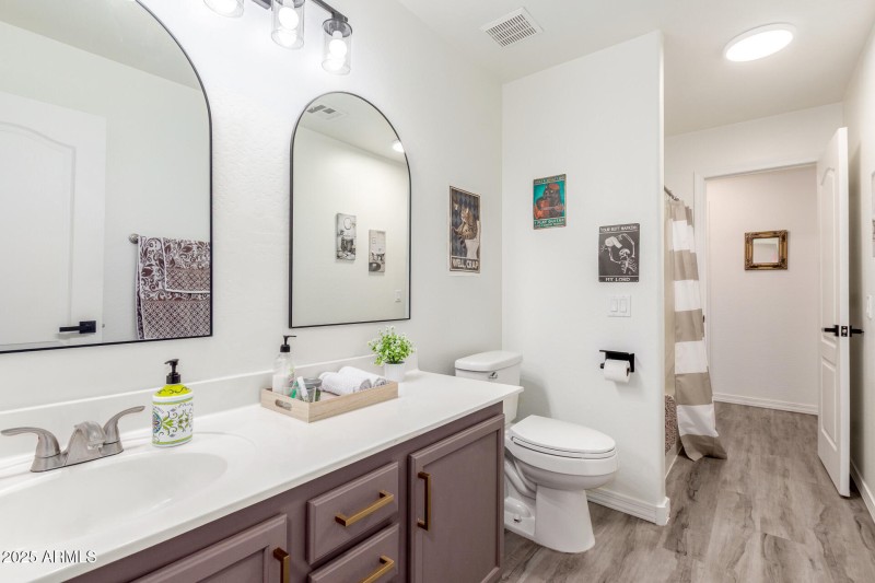 Jack and Jill bathroom