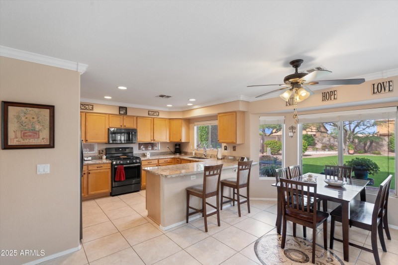 12-Breakfast Area and Kitchen