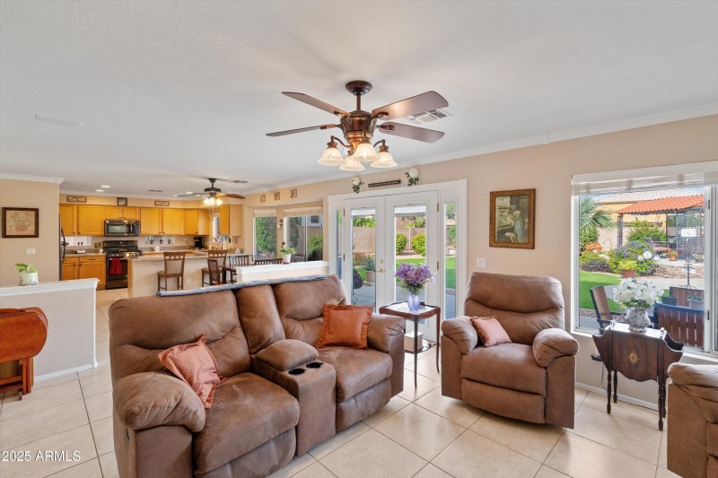 22-Family Room to Kitchen