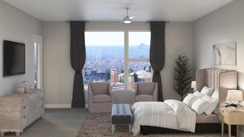 Overlook 1B Master Bedroom