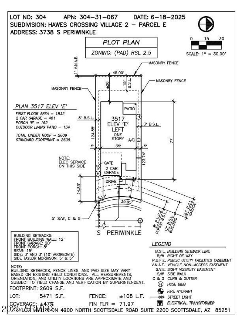 Plot Plan