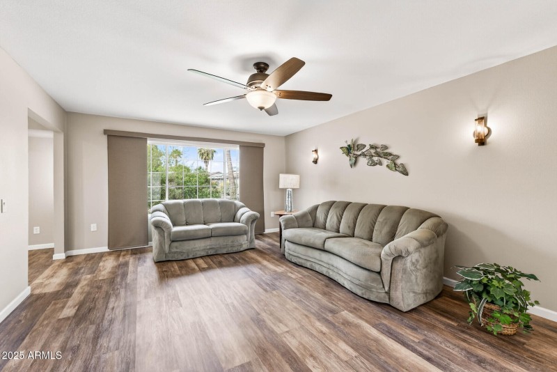 Living w/ no popcorn/new flooring