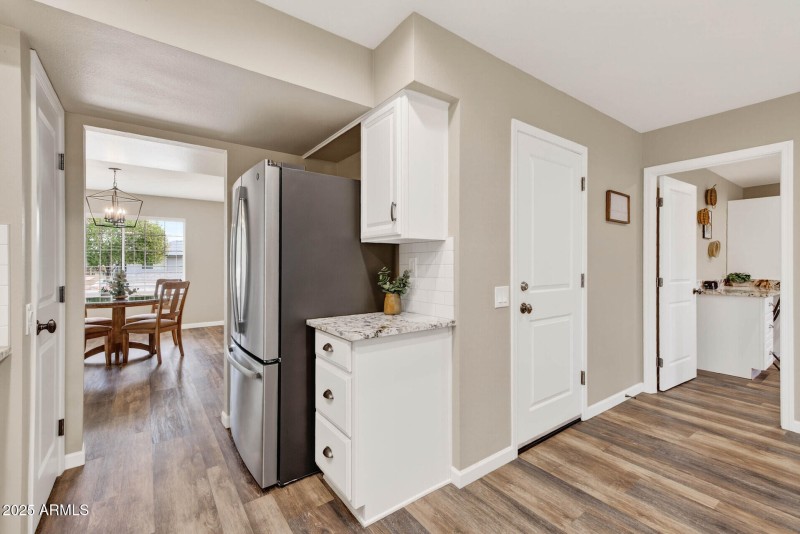 Kitchen towards Dining Room
