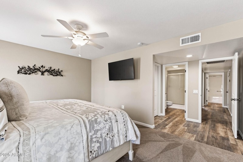 Primary Bed towards Walk In/Bath/Hall