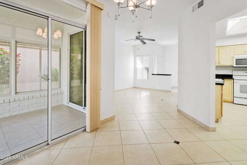 Dining Area into AZ Room