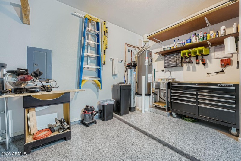 Garage w/Sink & Whole Home Filtration