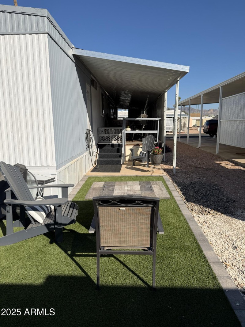 private back seating area