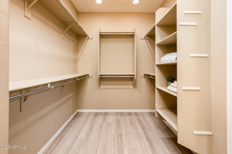 Primary Walk-in Closet