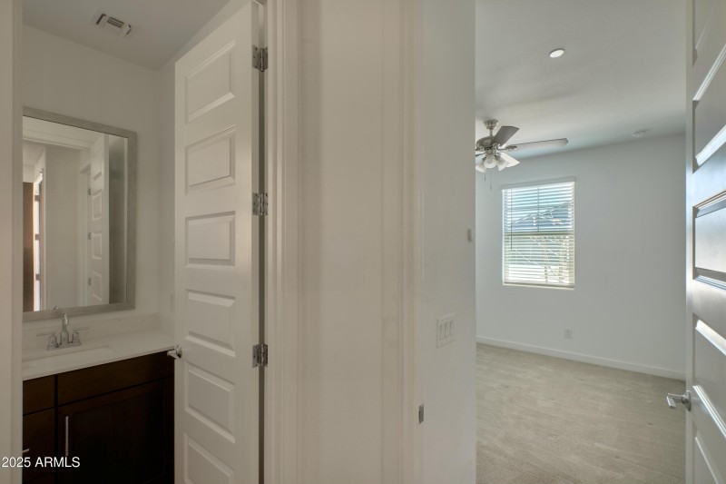 Front Bedroom and Bathroom