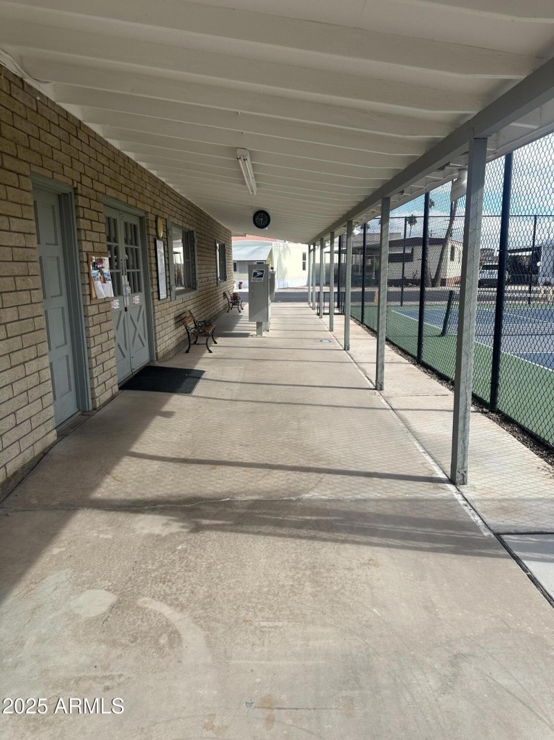 Mailboxes by clubhouse