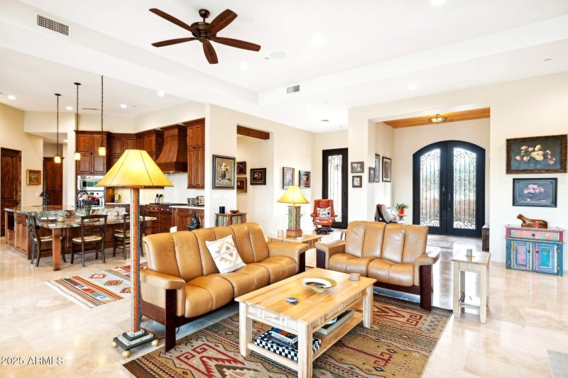 Various focal points to enjoy