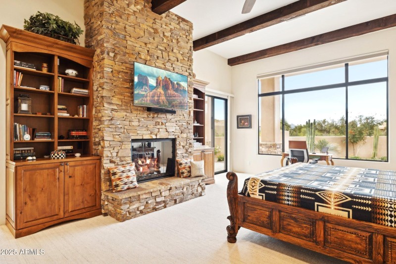 Motorized Hunter Douglas shades